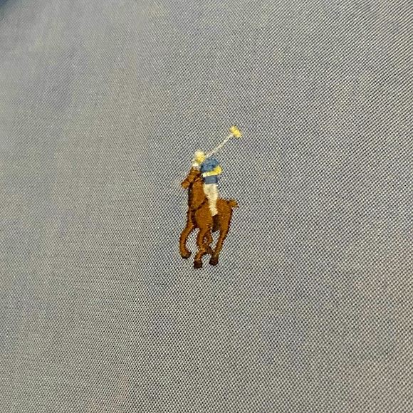 Polo by Ralph Lauren Men’s button down dress shirt Size 15 Neck 32-33 Arm length - Picture 2 of 5